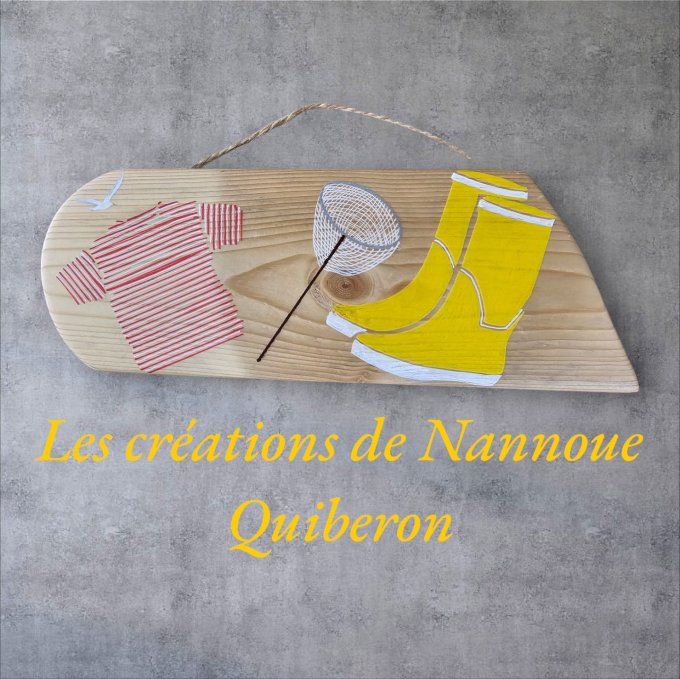 PANNEAU à personnaliser - poisson / phare/oiseau marin ect...