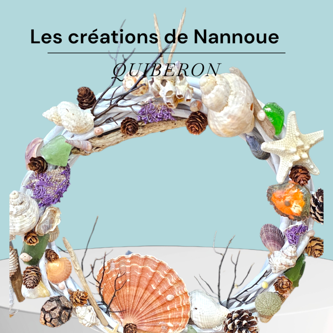 les couronnes de coquillages par nannoue