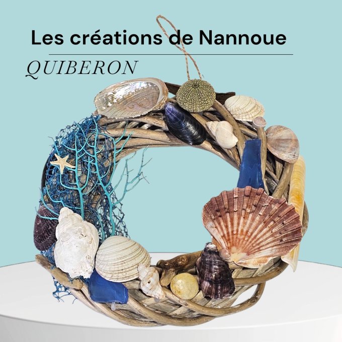 les couronnes de coquillages par nannoue