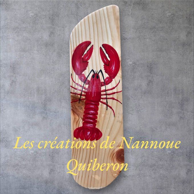 HOMARD ROUGE PANNEAU NANNOUE QUIBERON