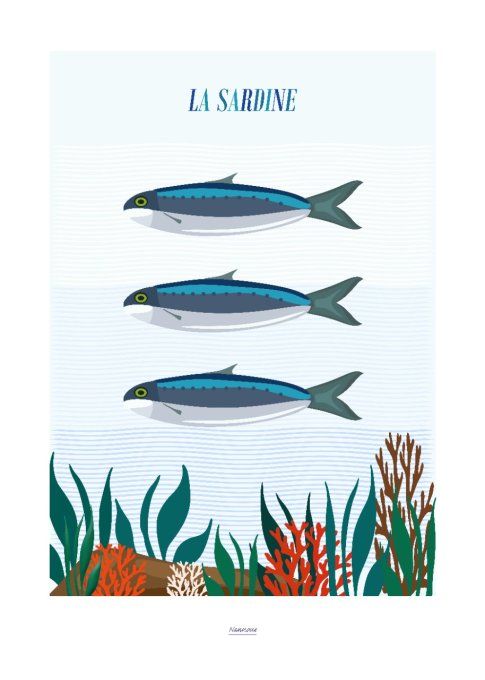 AFFICHE "LA SARDINE"