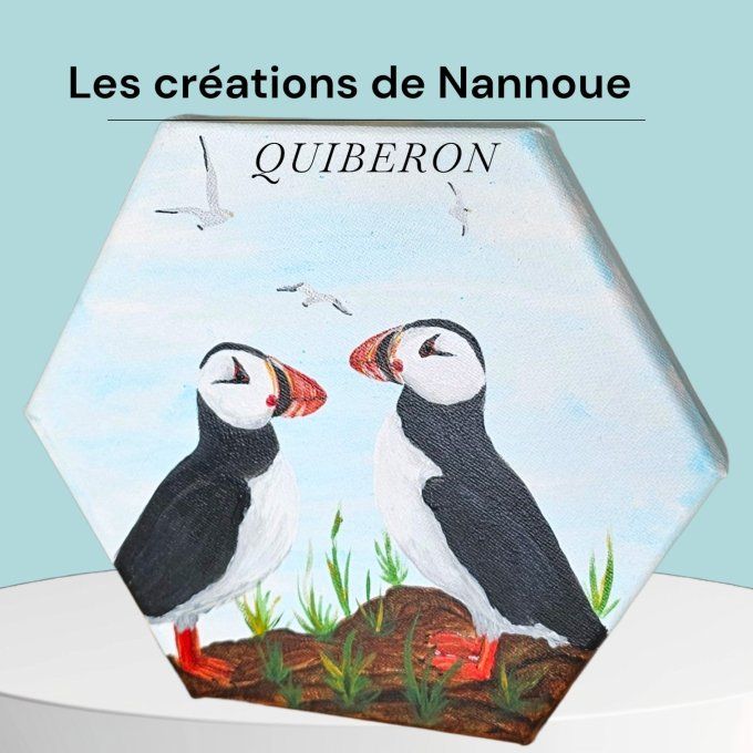 2 MACAREUX EN BRETAGNE